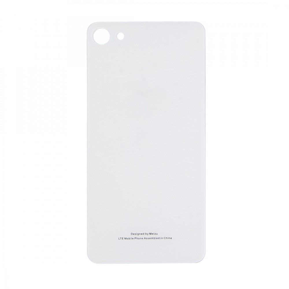 For Meizu U10 / Meilan U10 Glass Battery Back Cover with Adhesive(White) Meizu Replacement Parts Meizu U10